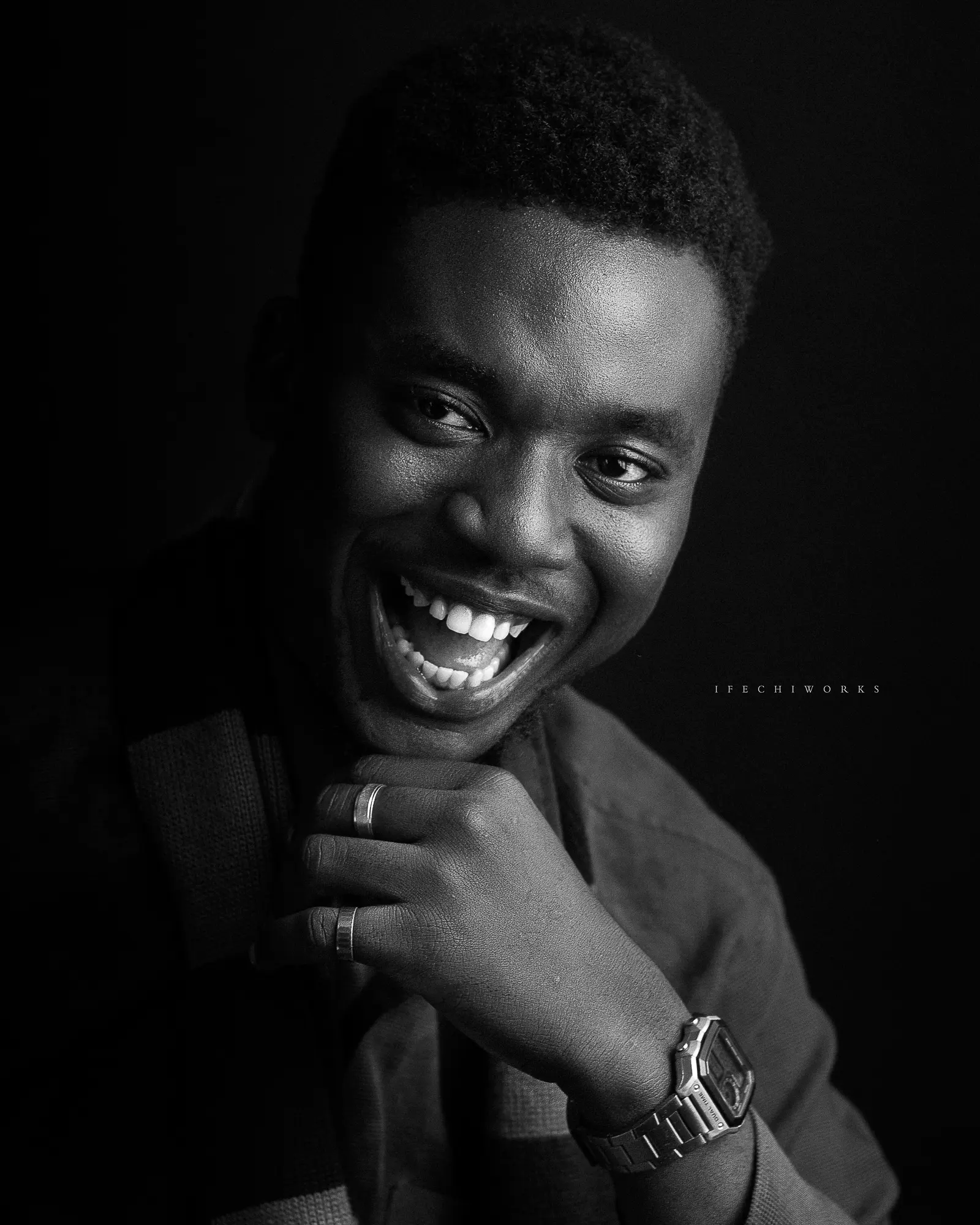 Portrait of Gboka by ifechiWorks